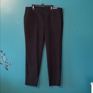 black slacks